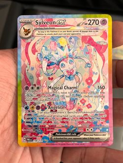 Pokemon TCG Sylveon ex 156/131 SIR Prismatic Evolutions Special Illustration NM