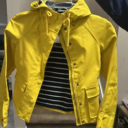 Yellow rain coat kids