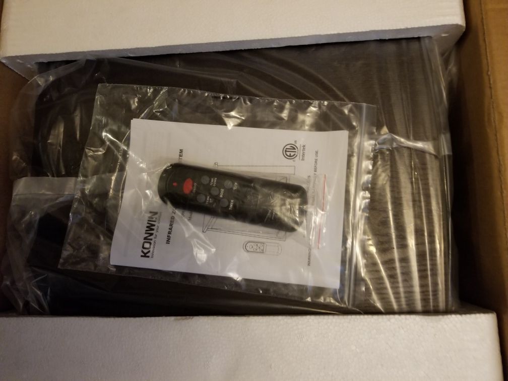 NEW Konwin Infrared Heater GD8215BW-6 for Sale in Macon, GA - OfferUp