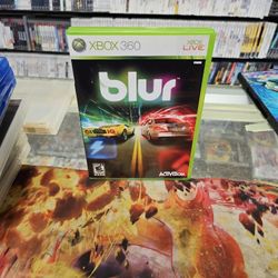 Blur (Microsoft Xbox 360, 2010) Tested & Working