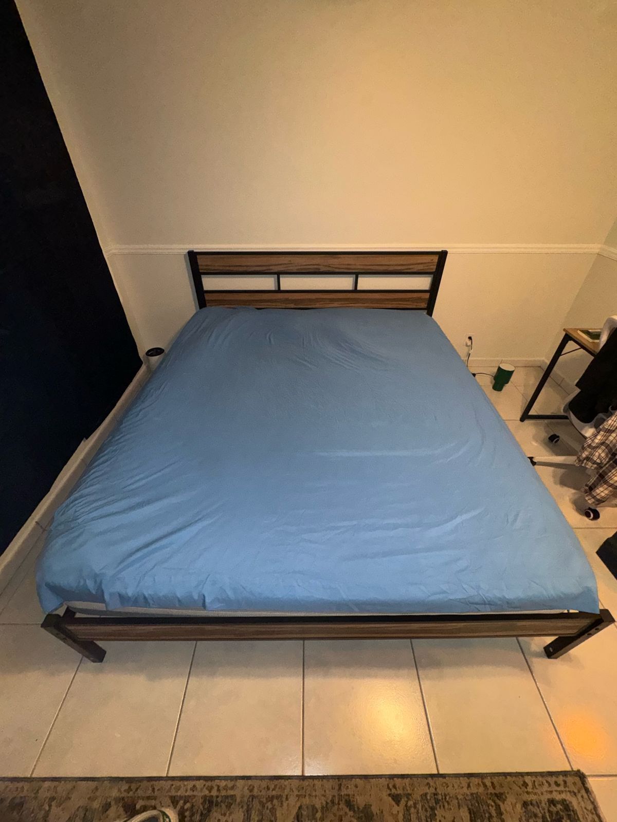 Cali King Mattress AND Bed Frame