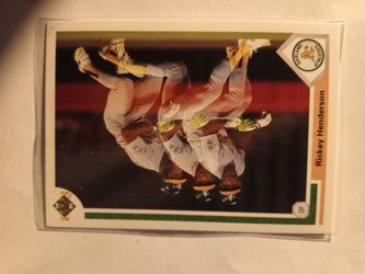 1991 Upper Deck Ricky Henderson #444