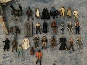 Star Wars Lot Figures Weapons