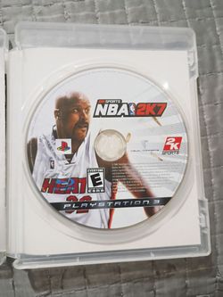 NBA 2K7 PlayStation 3 video game