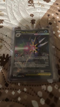 Mega STARMIE ex Pokémon card
