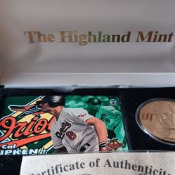 Highland Mint CAL RIPKEN COIN