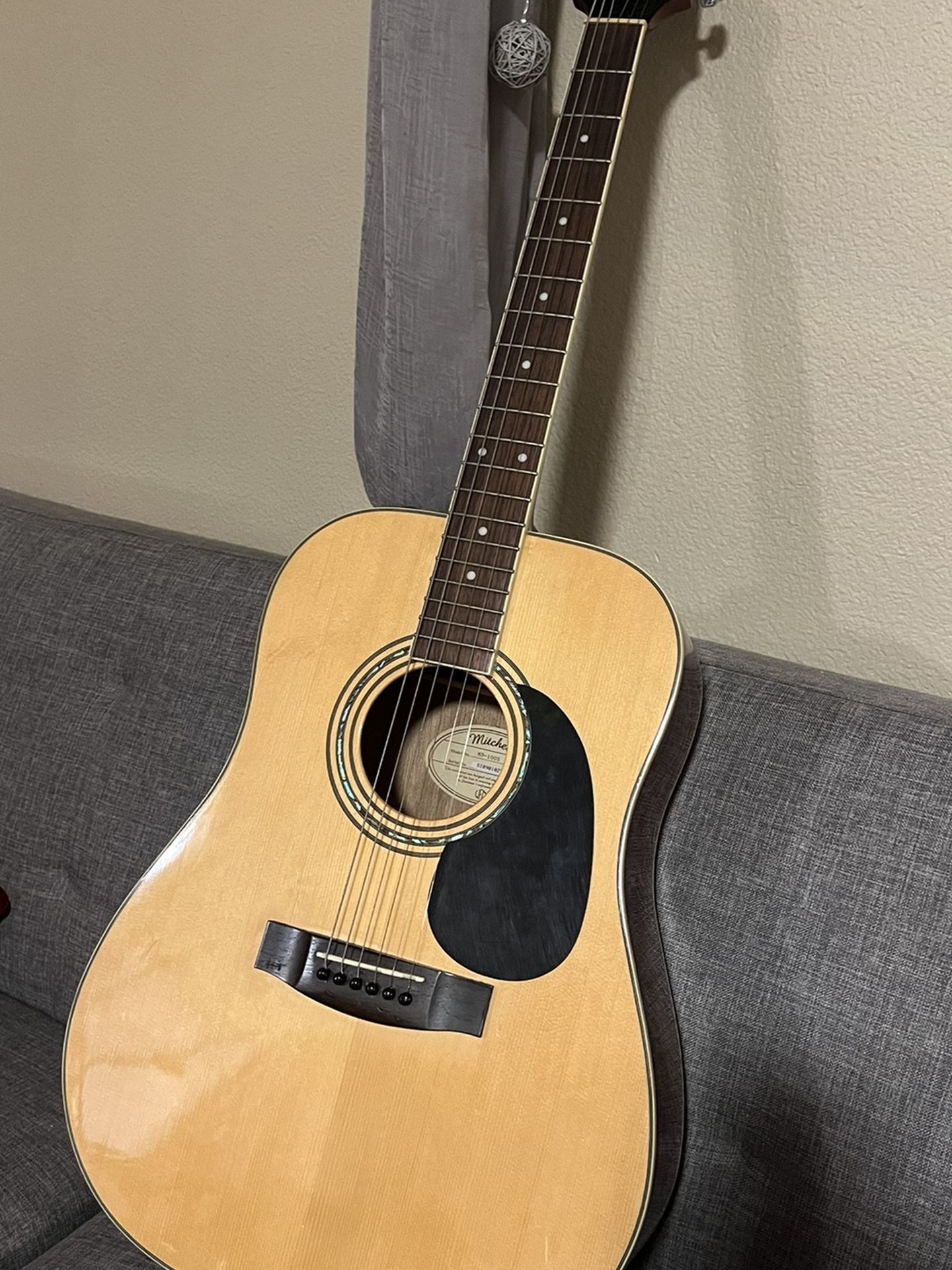 MITCHELL GUITAR WITH CASE