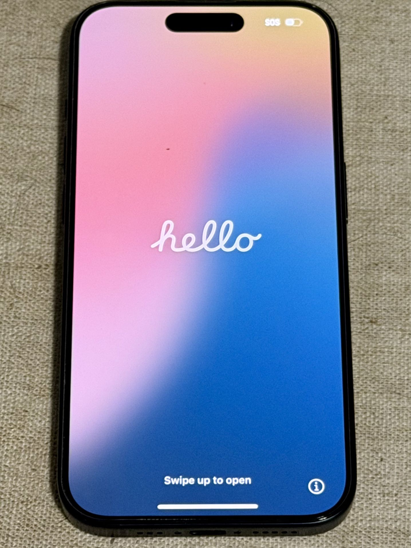 iPhone 15 Pro 128GB Unlocked Blue Titanium