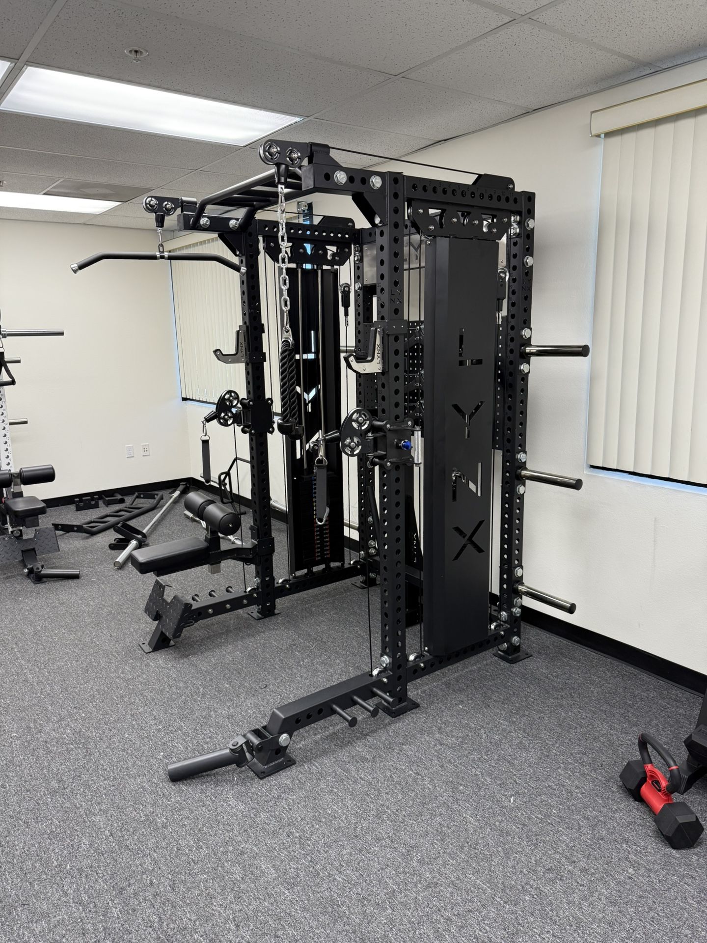 PRO 2-1 Ultimate Half Rack Functional Trainer/Gym Equipment/ Home Gym/ Fitness/ FREE DELIVERY 🚚  