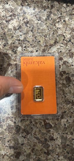 valcambi suisse gold bar 0.5g 24k