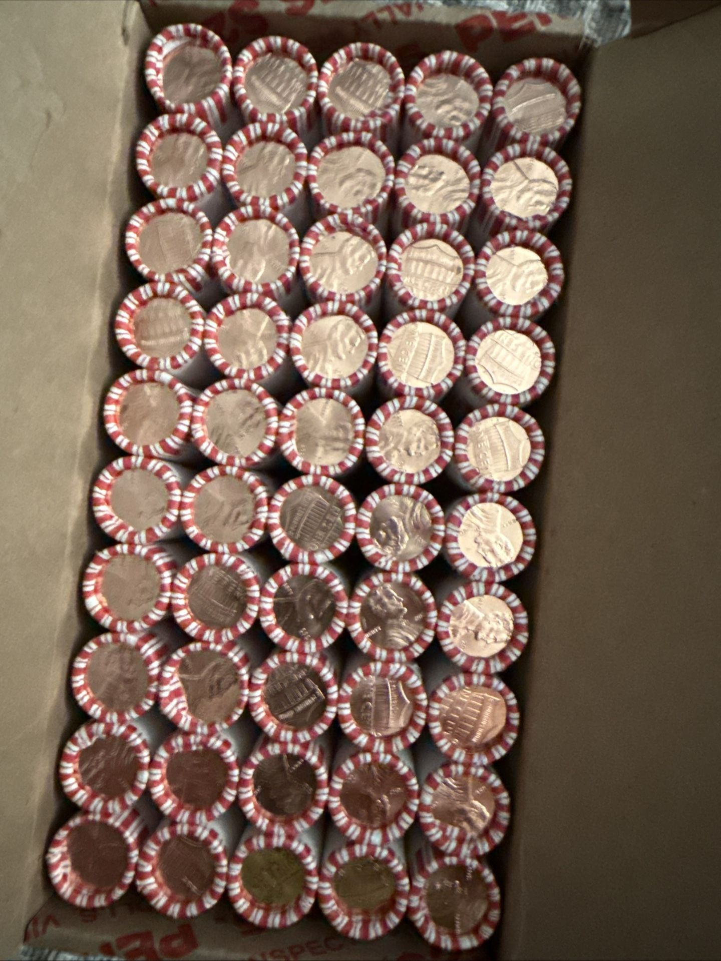Full Box  Of 2024 Uncirculated Pennies