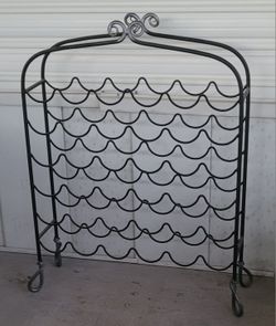 Metal Wine Rack