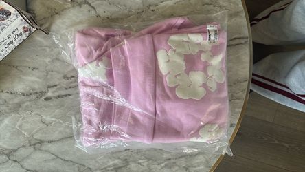 Denim tears hoodie (pink)