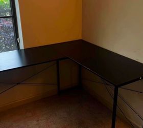 L-shaped table