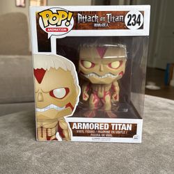 Attack On Titan Funko Pop Armored Titan 6 Inch
