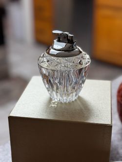 Vintage Princess House Lead Crystal Table Lighter - Made in Japan