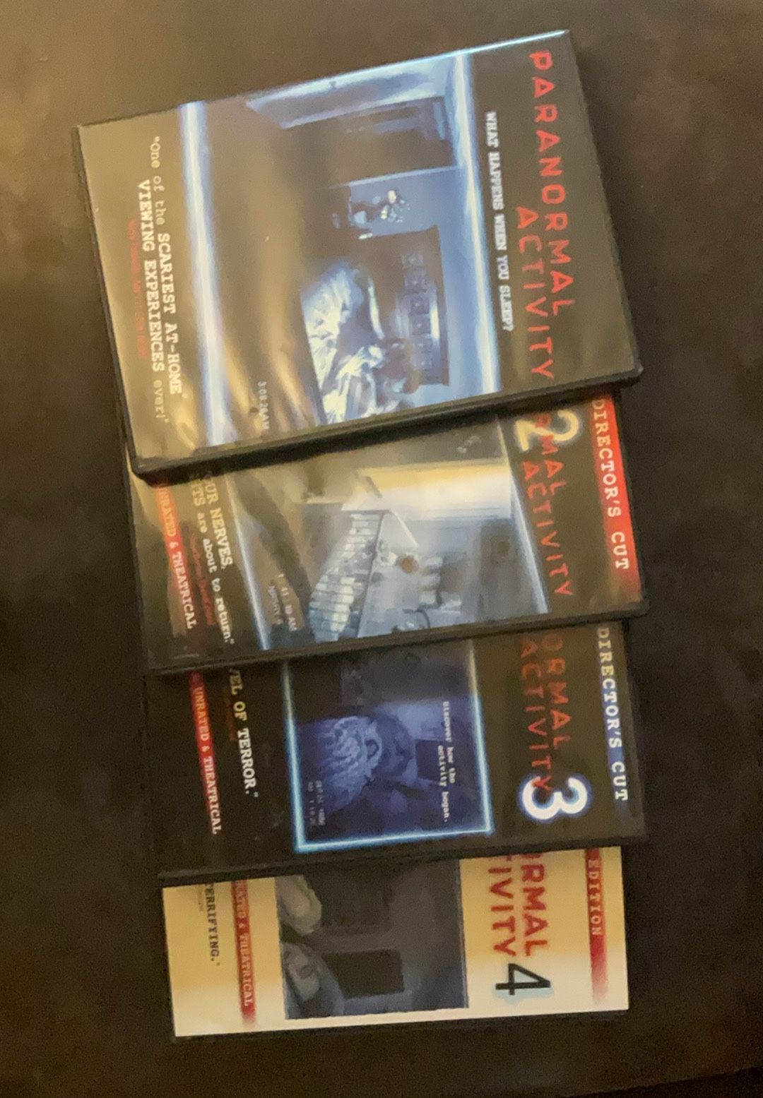 Paranormal Activity 1-4
