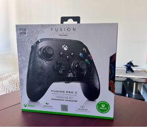 PowerA Fusion Pro 3 Wired Xbox Controller – Midnight Shadow
