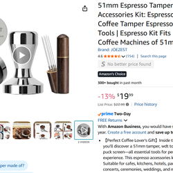 Brand New 51 mm Espresso Accessories Kit