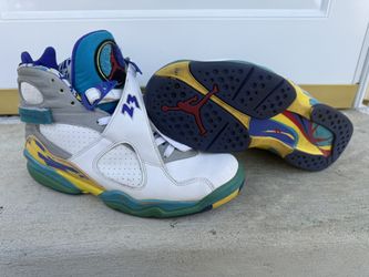 Jordan 8 White Aqua (women Aqua) Size 11 (size 9 Men)