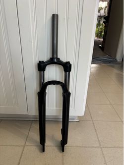 MTB, Hardtail 29” Fork 7 3/4 Steerer Length Straight Tube 1 1/8 x 110mm Travel QR Dish Brake