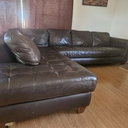 Leather Sofa Sectional 