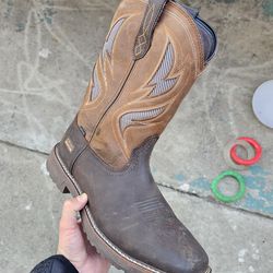 Size 11.5 D Ariat Work Boots Soft Toe