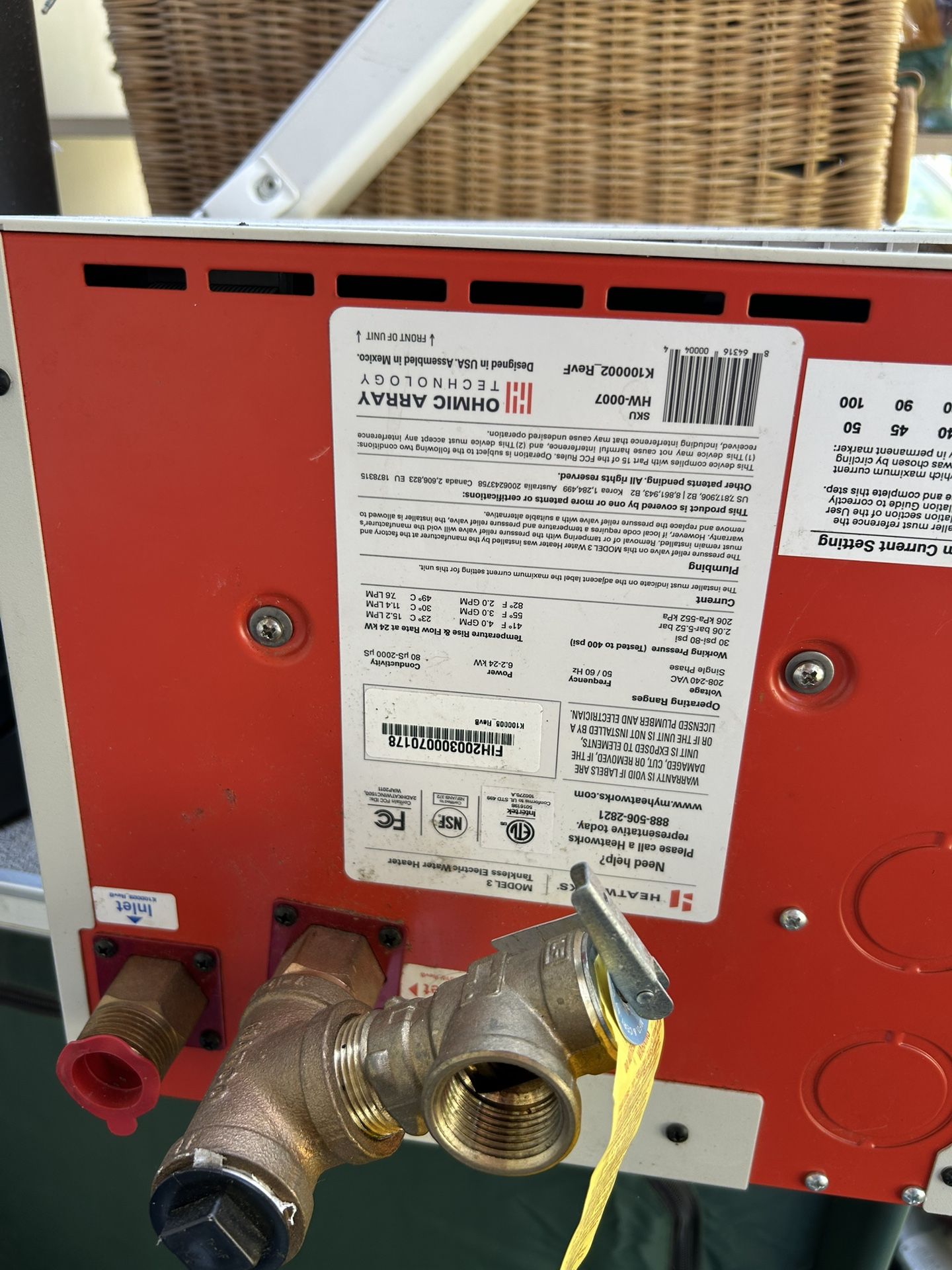 Tankless Hot Water Heater