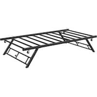 Twin size trundle with wheels