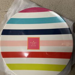 FOUR NEW KATE SPADE DINNER PLATES 