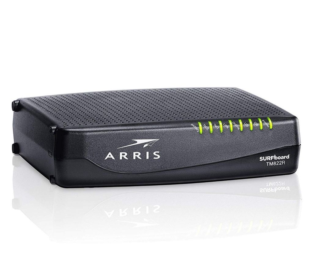 ARRIS Surfboard TM822R Docsis 3.0 8X4 Telephony Cable Internet Modem Compatible with XFINITY & More.