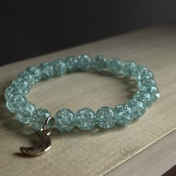 Sparkle Moon Light Green Bracelet 