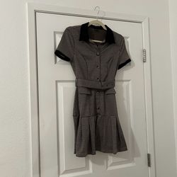SHEIN Brown Tweed Dress Size XS