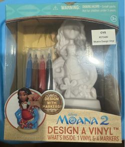 Disney Moana 2 Design a Vinyl Figure Kit