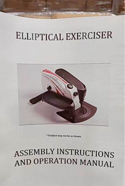 Mini Elliptical Exercise Machine – New in Box