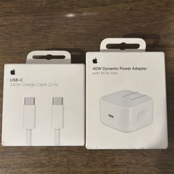 Type-C 40w Dynamic Power Adapter And Cable