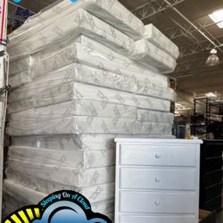 Twin Original Bamboo Memory Foam Mattress And Box Set 