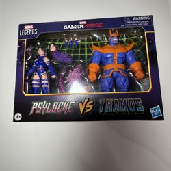 Marvel Legends Psylocke Thanos 2 Pack Target Exclusive 