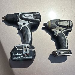Makita Drills Plus Battery