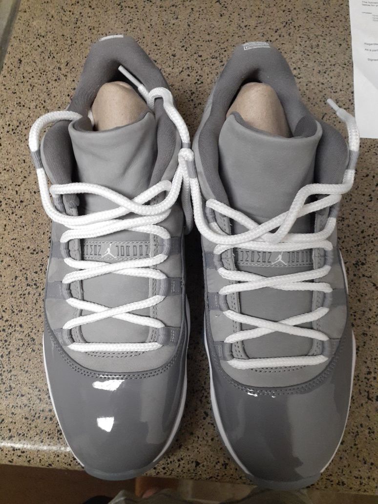 Jordan's 11 Retro cool grey