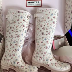 Love Shack Fancy x Hunter  Rain Boots size 7