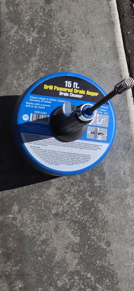 Drill Powered Auger 