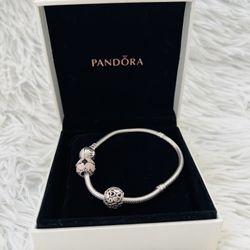 Pandora Bracelet With Charms