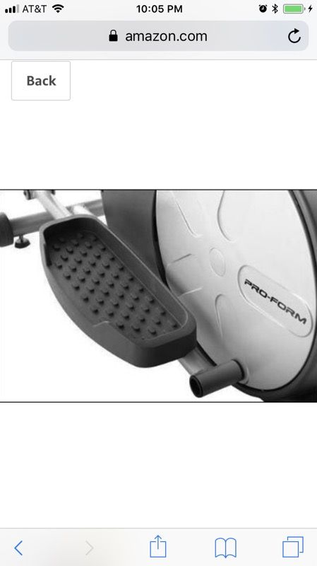 Proform 330 Elliptical trainer