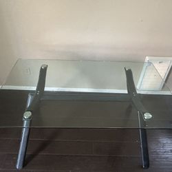 Thick Glass Table 