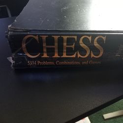CHESS 5334 Problems, Combinations And Game First Edition