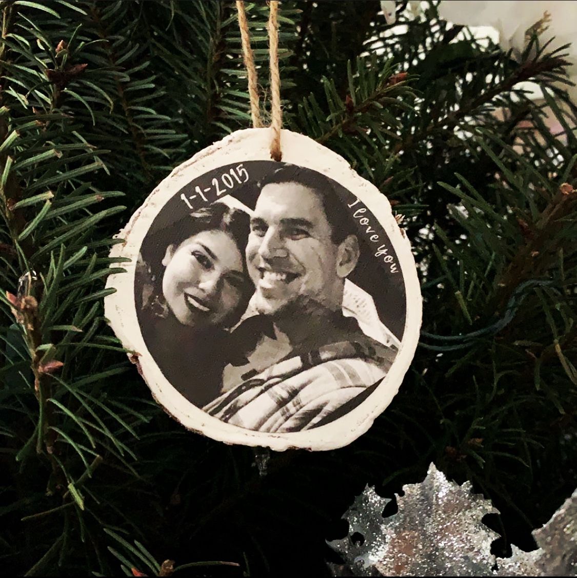 Picture ornament