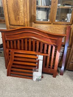 Wooden Baby Crib