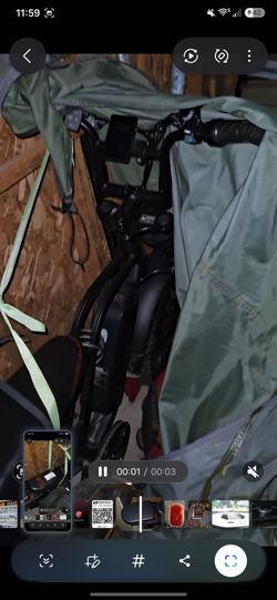Black Electric Bike