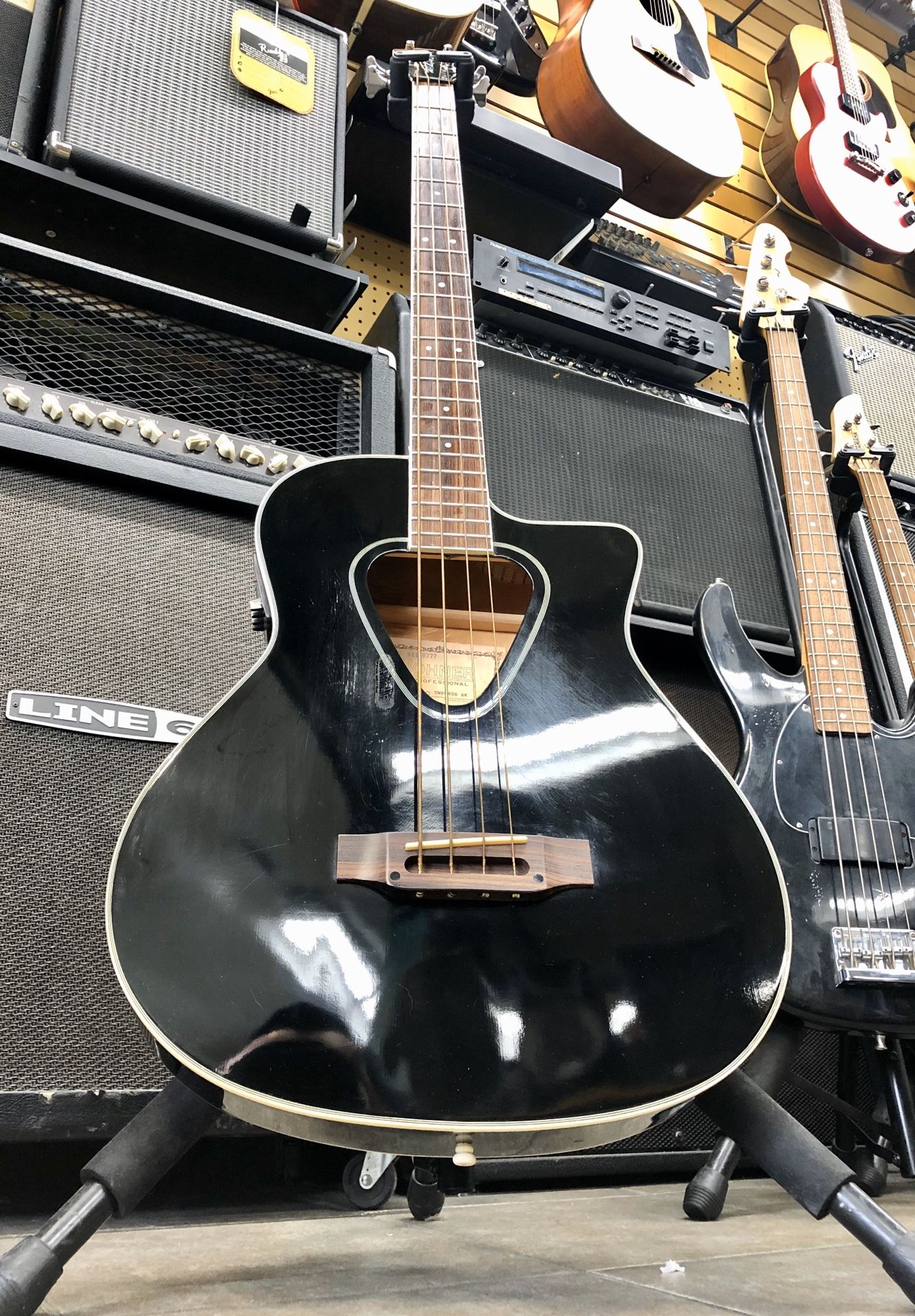 Acoustic electric BASS Hohner TWP600B